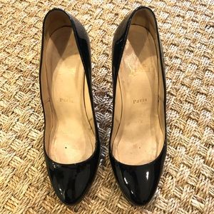 Christian Laboutin Leather Women Shoes